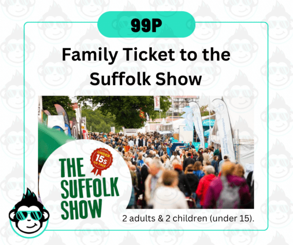 Win tickets with funky monkey to the suffolk show