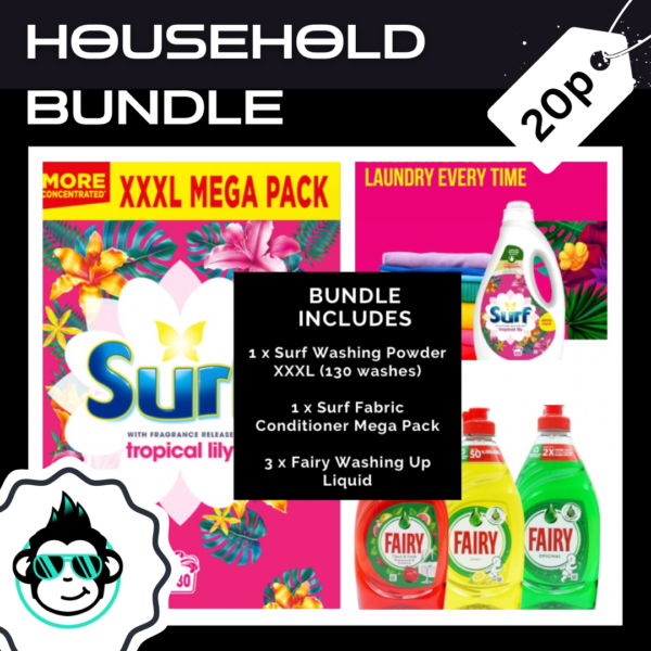 Helpful Household Bundle - Only 20p to enter!