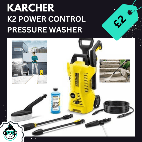 Karcher Power Control Pressure Washer - Only 150 tickets available