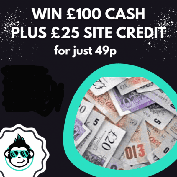 £100 cash plus £25 site credit