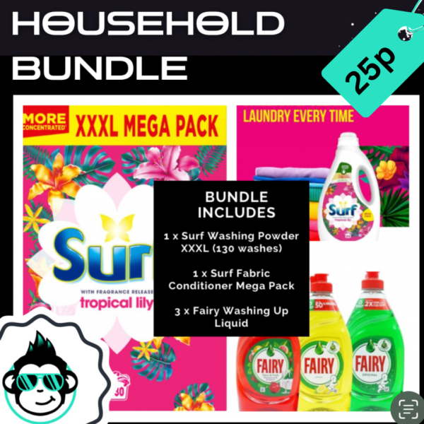 Win a Helpful Household Bundle for just 25p