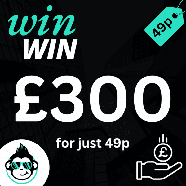 Win £300 Smackers for just 49p