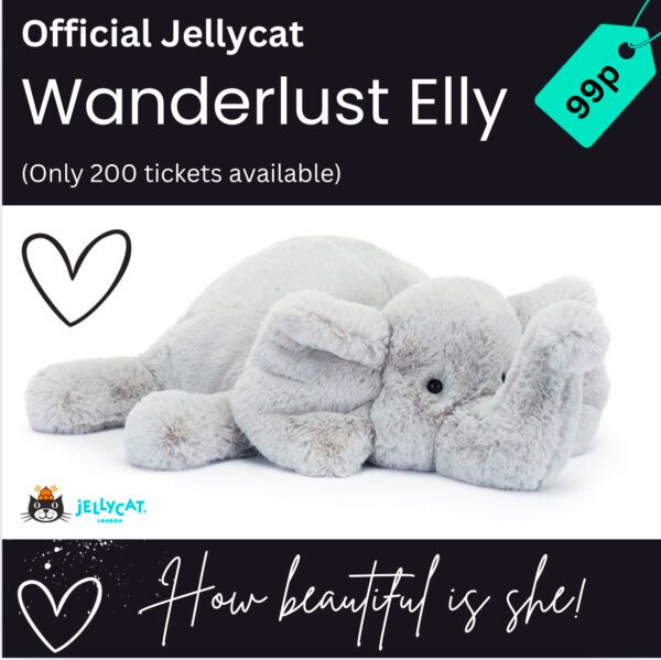 Official Jellycat Wanderlust Elly