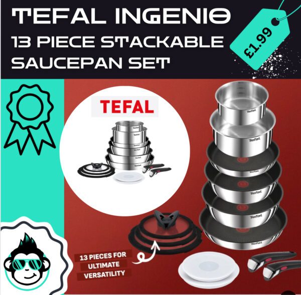 Win an Ingenio 13 Piece Stackable Pan Set