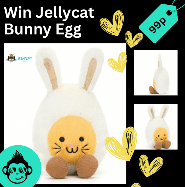 Win Jellycat Bunny Egg - Perfect Easter Gift