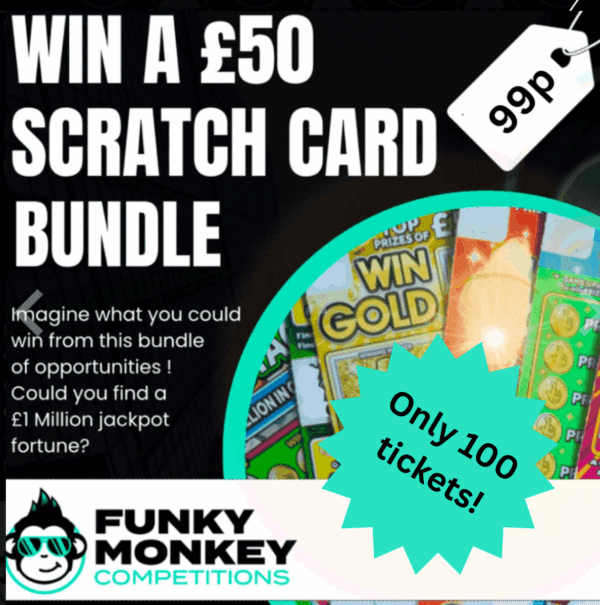 Win a £50 Scratch Card Bundle