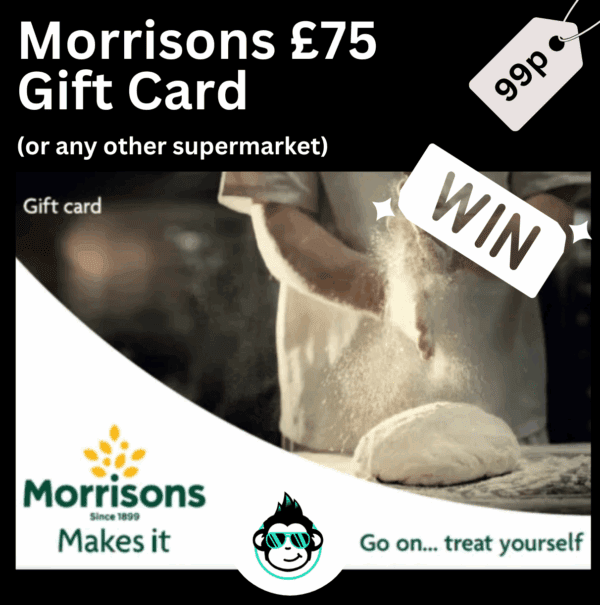 Win a £75 Morrisons Gift Card