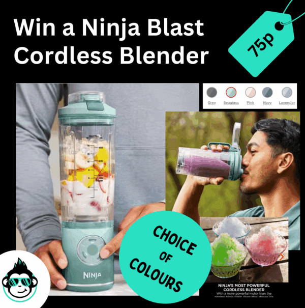 Ninja Blast Cordless Blender for just 75p